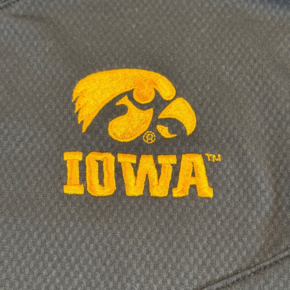 Nike Iowa Hawkeyes On-Field Top Mens 2XL Black Dri-FIT Long Sleeve DN5767-010 - Picture 3 of 12